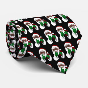 Santa Cláusula de África Navidades de la corbata S