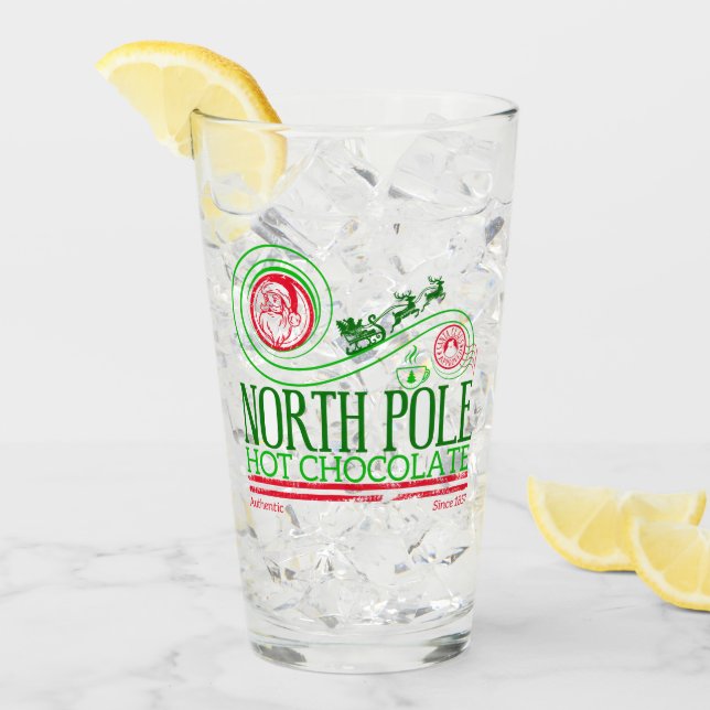 Santa Cláusula Polo Norte Chocolate caliente (Anverso (hielo))