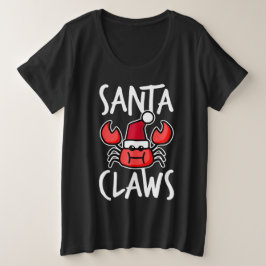 Santa Claws New England Cangrejo Lindo Navidad Div