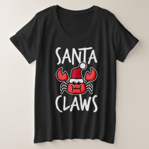 Santa Claws Nueva Inglaterra Cangrejo Lindo Navida