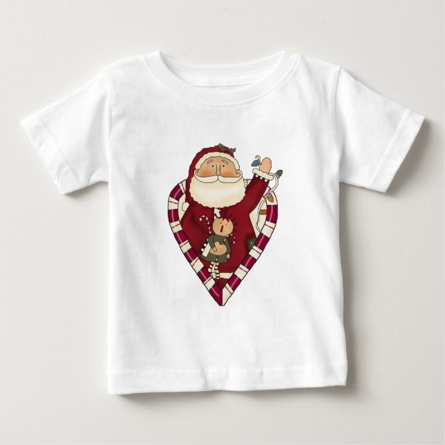 Santa con camisetas y regalos de Ragdoll (Anverso)