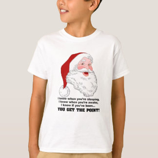 Santa conoce la camiseta