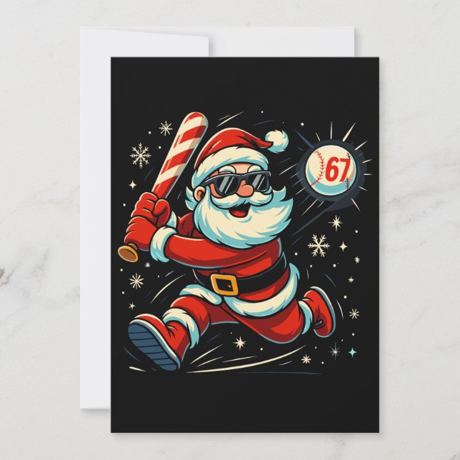 Santa critica el meme de Navidad 6-7 (Anverso)