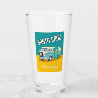 Santa Cruz, California - Vidrio de pintura