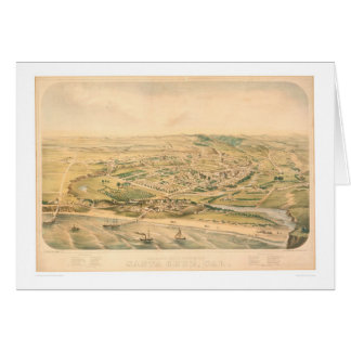Santa Cruz, mapa panorámico del CA (1586A) -