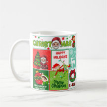 Santa Cute Merry navidad taza de café