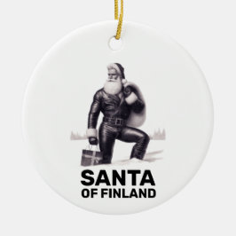 Santa de Finlandia - Ornamento de Navidad Gay / LG