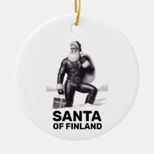 Santa de Finlandia - Ornamento de Navidad Gay / LG