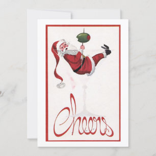 Santa de Navidad Vintage se alegra