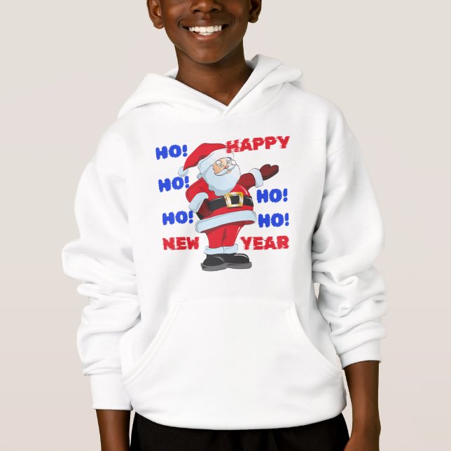 SANTA DICE: FELIZ AÑO NUEVO. ¡Oh! ¡Oh! ¡Oh! (Anverso)