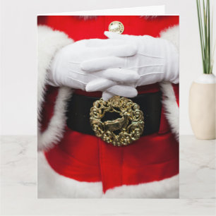 SANTA ES LA FUNNY FUNNY FUNNY Tarjeta De Saludo De