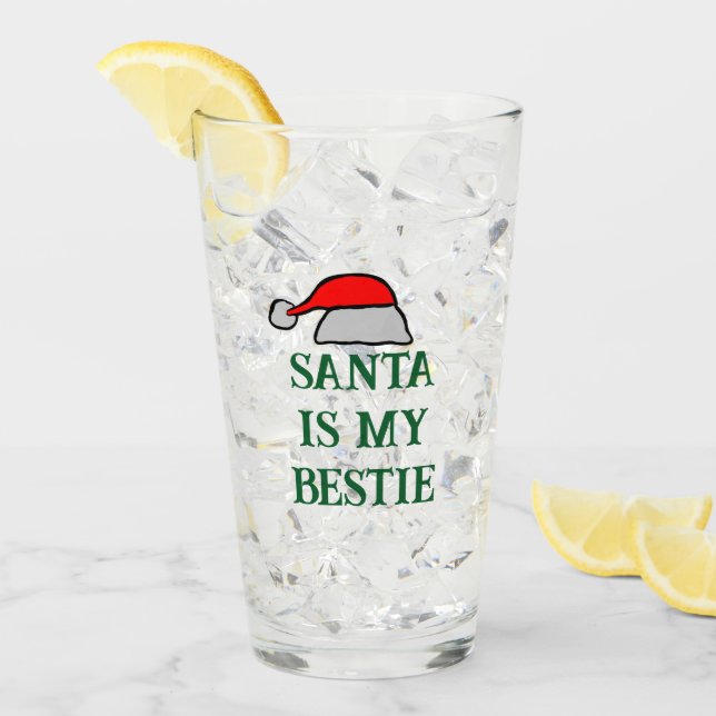 Santa es mi Bestie (Anverso (hielo))