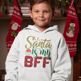 Santa es mi curiosa cita de Navidades de BFF