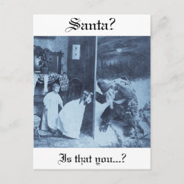 ¿Santa?  ¿Está eso usted? Navidad del Victorian