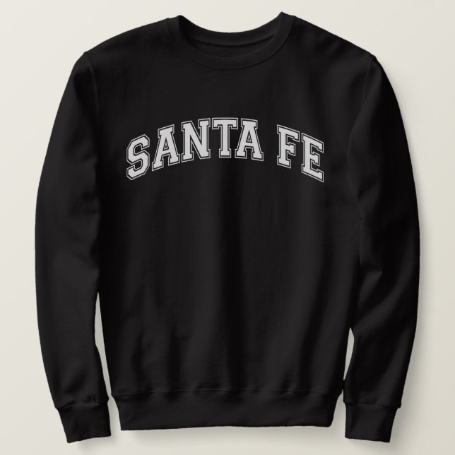 SANTA FE University Style Sweater America College (Anverso del diseño)