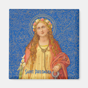 Santa Filomena con ancla (SNV 051) Imán