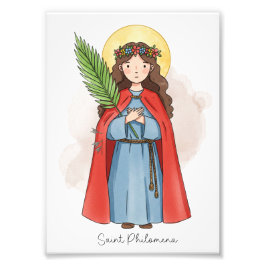 Santa Filomena, Impresión de Foto Católica