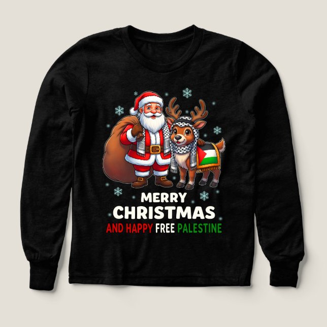 Santa for Palestine – Christmas Peace (Diseño frontal)