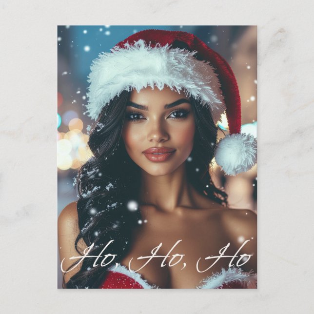 Santa Girl - Ho Ho Ho - Navidad (Anverso)