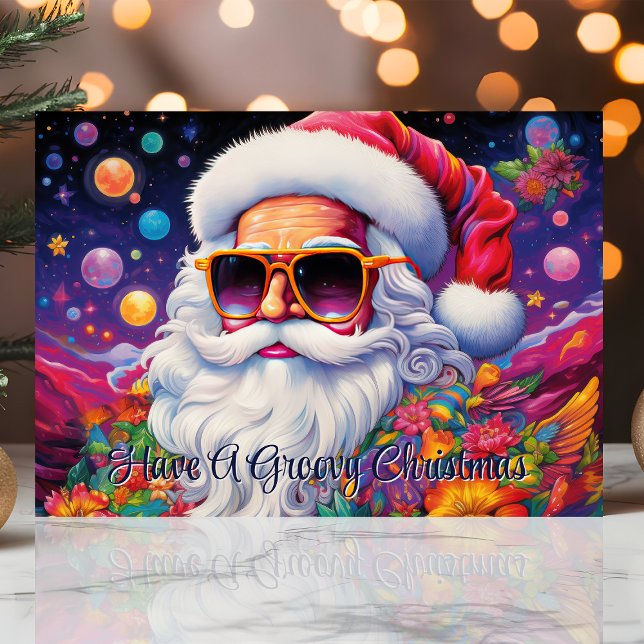 Santa Groovy Navidad Psicodélica (Subido por el creador)