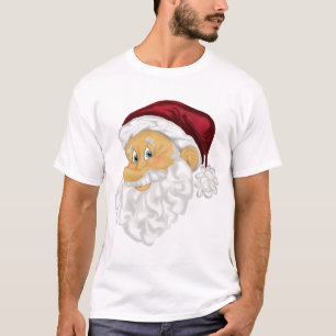 Santa hace frente a la camiseta del día de fiesta