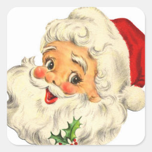 Santa hace frente: Pegatinas lindos y hermosos de