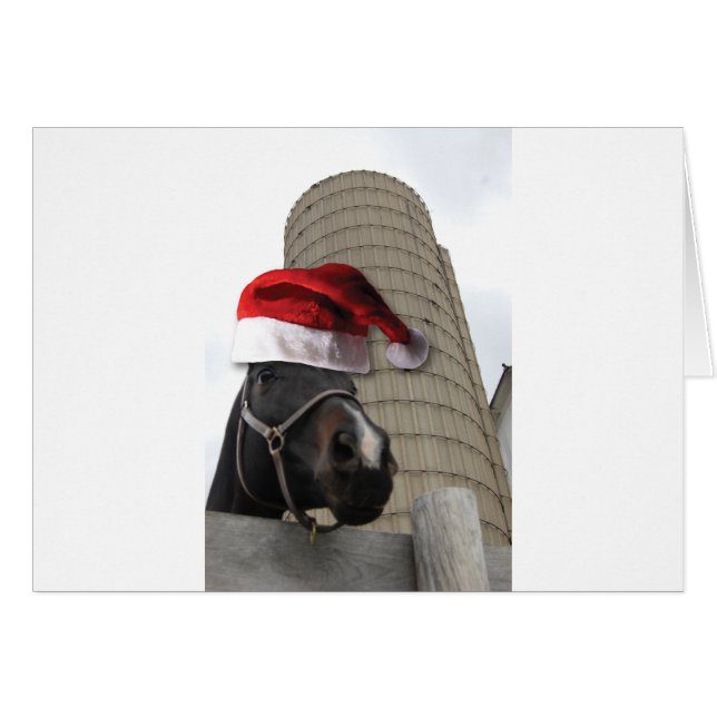 Santa Hat Horsey (Anverso (Horizontal))