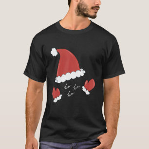 Santa Hat Mittens Hohoho Ugly Sweater Family Appar