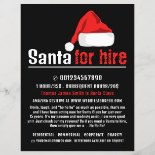 Santa Hat, publicidad de artistas de Santa Claus