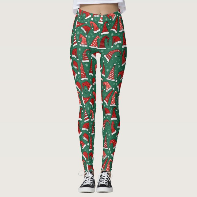 Santa Hats Leggings (Anverso)
