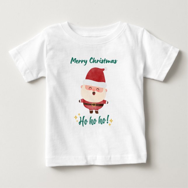 ¡Santa Ho Ho Ho Ho Ho Ho! Camiseta (Anverso)