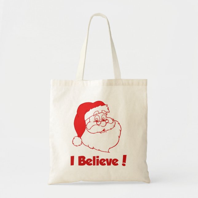 Santa I cree que la bolsa de los Navidades (Frente)