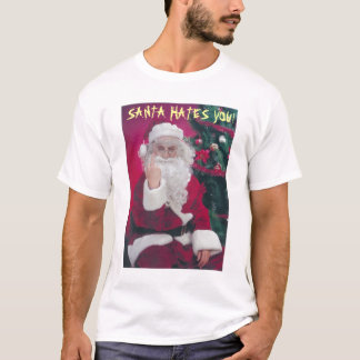 SANTA LE ODIA CAMISETA