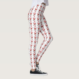 Santa leggings festivo