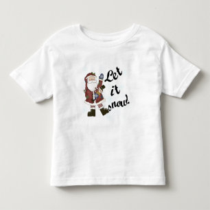 Santa Let it Snow Camisetas y Regalos