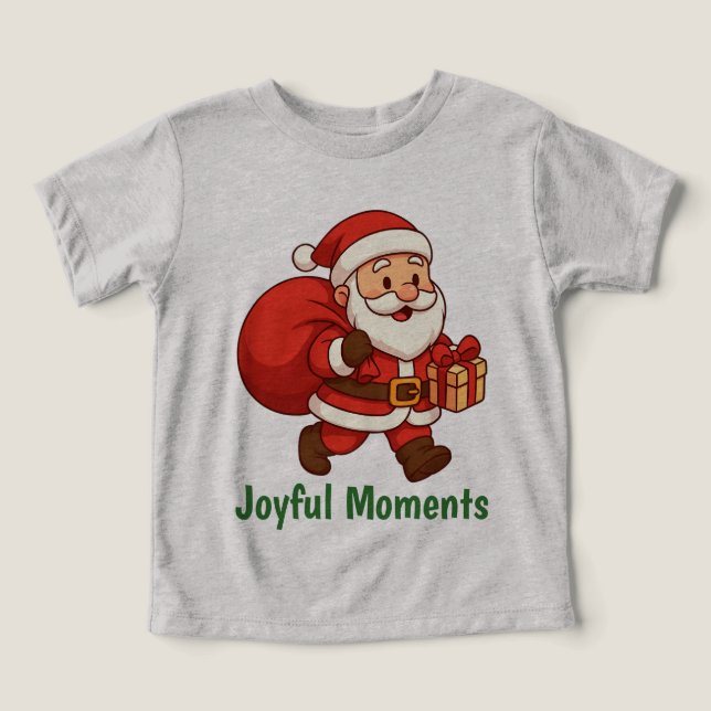Santa llevando saco de regalos  (Diseño delantero )
