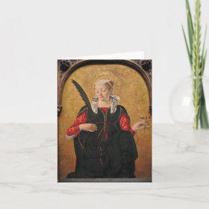 Santa Lucy por Francesco del Cossa
