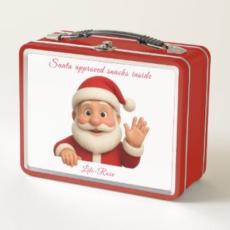 Santa Lunch Box Christmas Treats Edition
