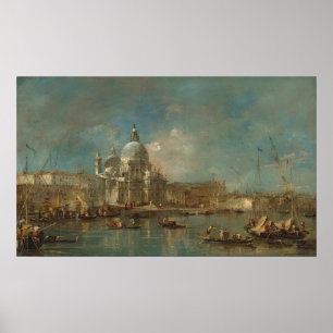 Santa Maria della Salute - Guardi Cartel de Arte F
