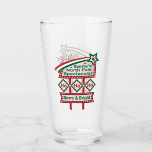 Santa Marquee Retro - Ho Ho Merry & Bright