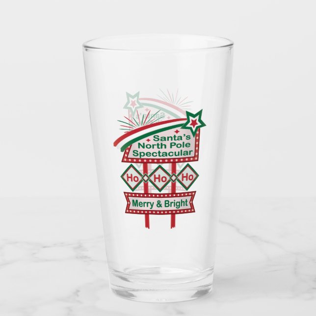 Santa Marquee Retro - Ho Ho Merry & Bright (Anverso)