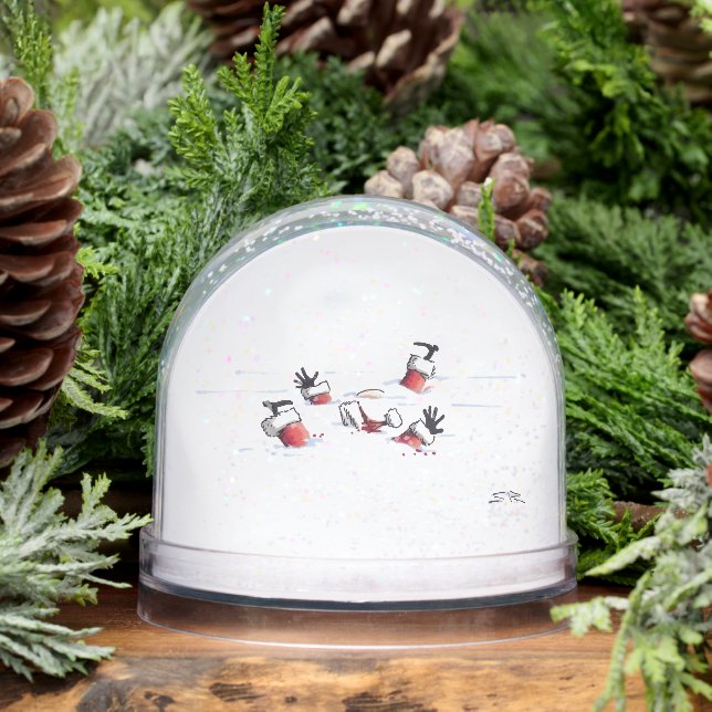 Santa Mob Hit snow globe (Invierno)