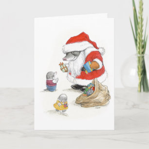 Santa Mole regala tarjeta de regalos