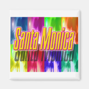 "Santa Mónica", imán de palmas coloridas