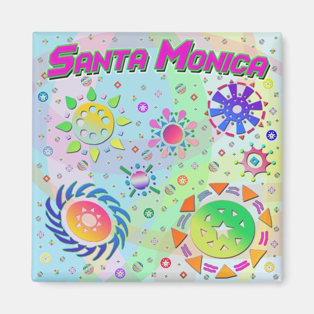 Santa Mónica Siete Suns y el imán de la energía (Frente)