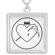 Santa Muerte Magick Verdadero Amor Sello de collar