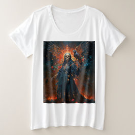 Santa Muerte Vestido Negro
