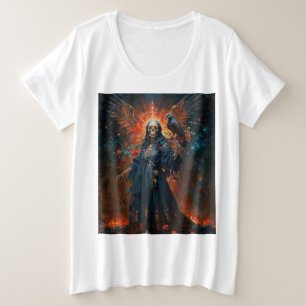 Santa Muerte Vestido Negro