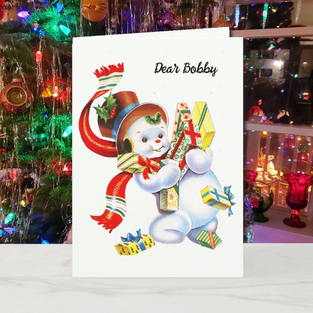 Santa Navidad de nombre infantil personaliza a Sno (Subido por el creador)