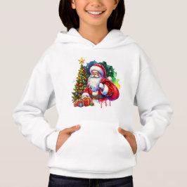 Santa Navidades Niños Hoodie - Festividad y acoged